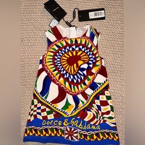NWT Dolce & Gabanna toddler girls dress AUTHENTIC